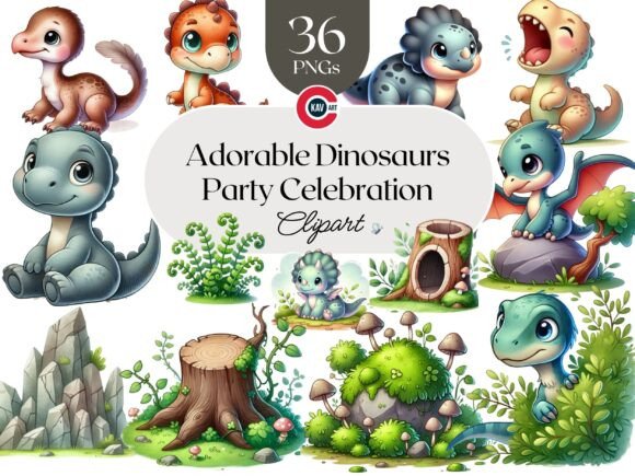 Download Dinosaurs Theme Celebration Graphics - Premium Resources